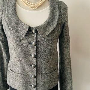 Grey tweed jacket